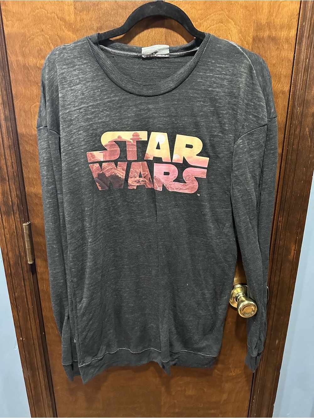 Her Universe Black Star Wars Gradient Logo Sweatshirt